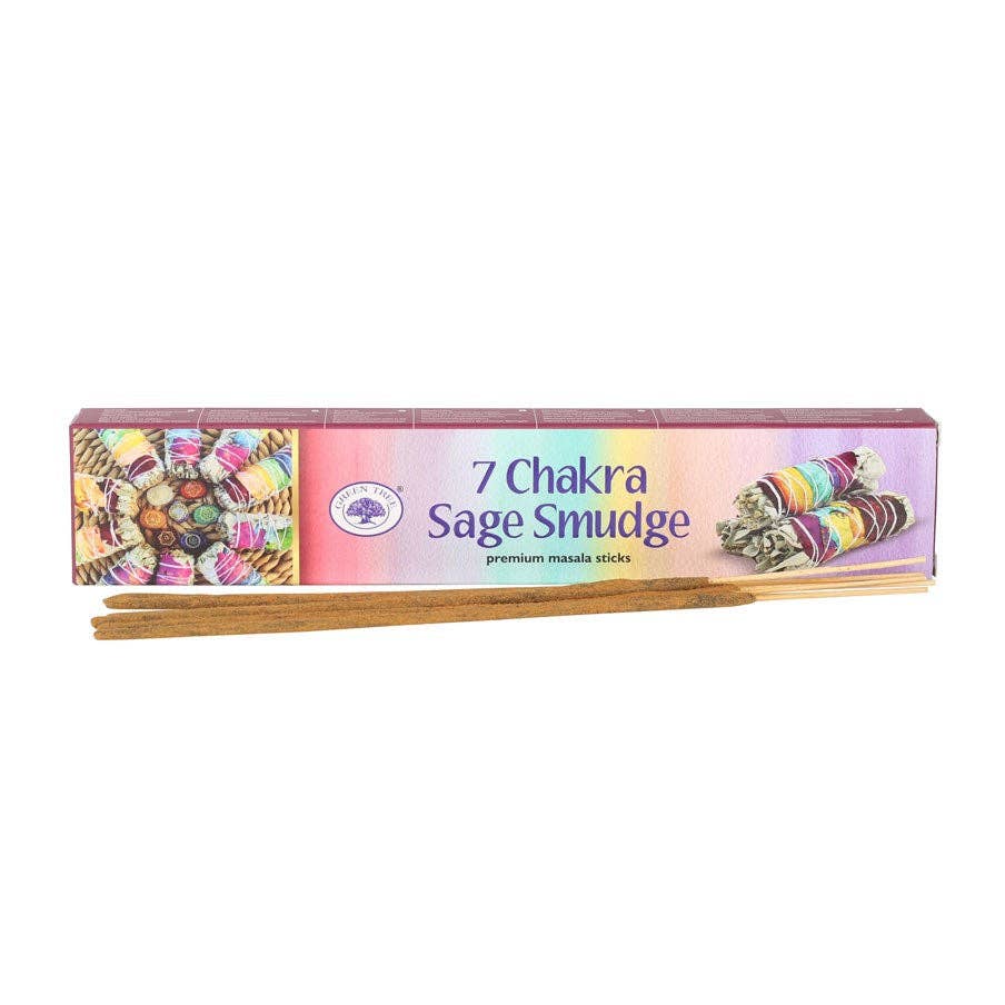 7 Chakra Sage Smudge Incense Sticks