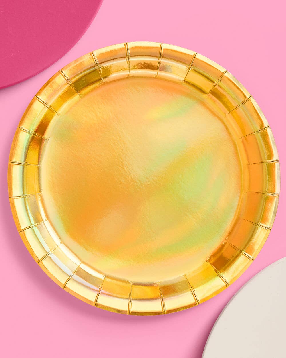 Golden Plates - 25 paper plates