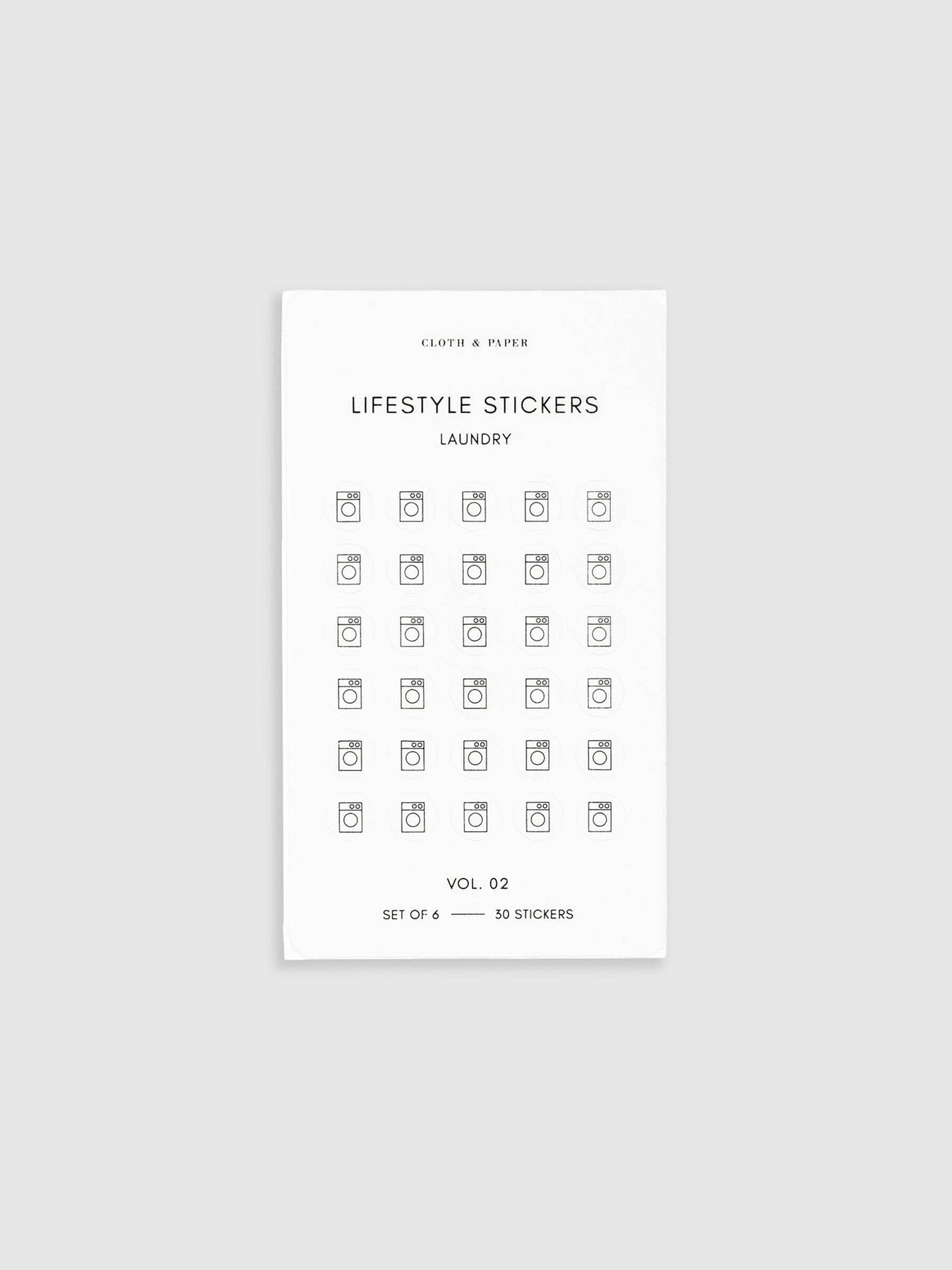 Mini Icon Stickers | Lifestyle: Transparent