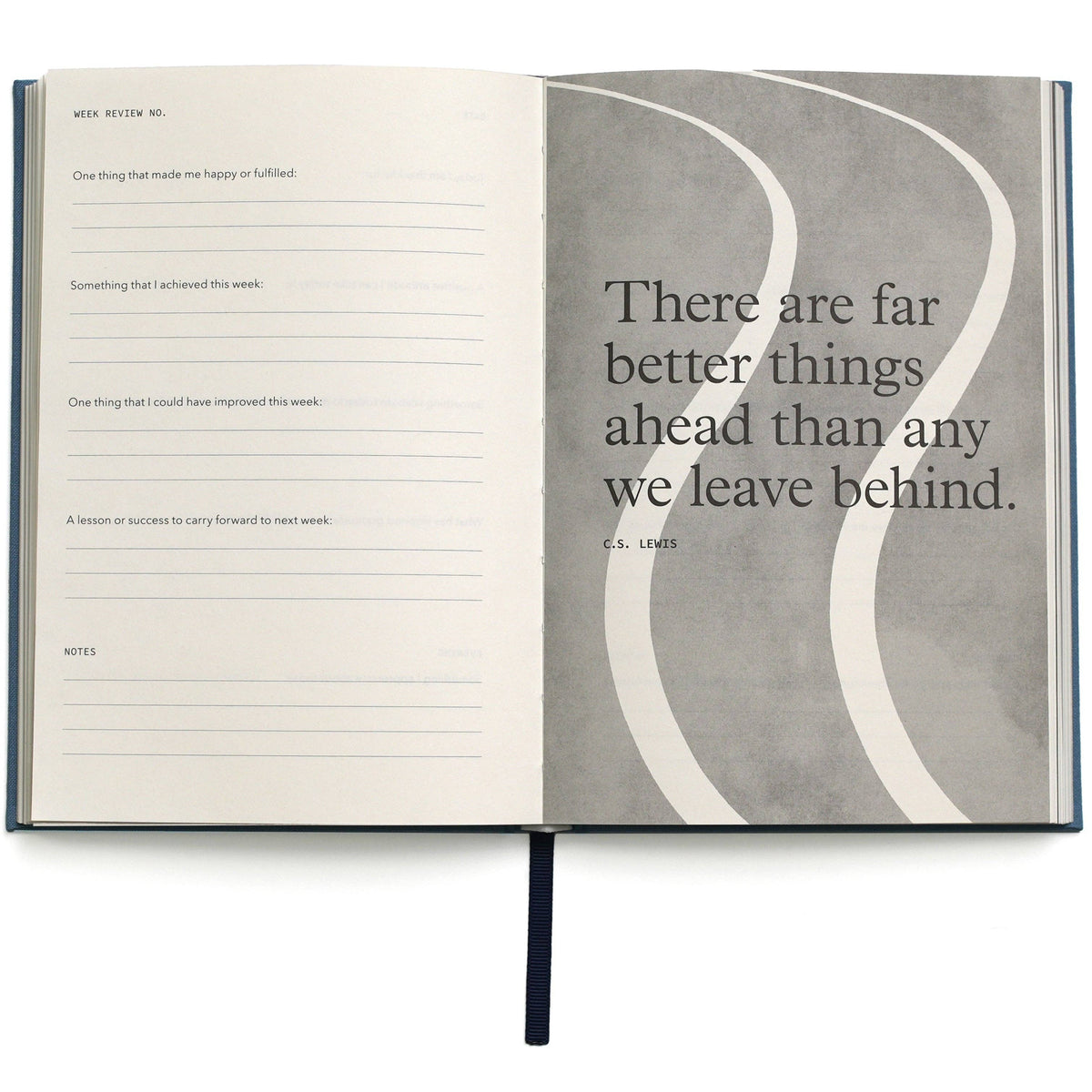 The Good Day Journal | Mindfulness & Gratitude Journal : Ocean Blue