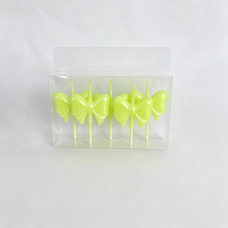 5 Bow Shaped PCS Set: Light Pink / One Size/1Pack/5PCS