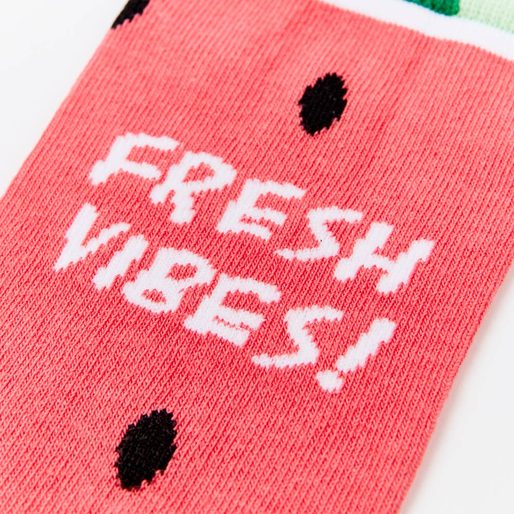 Unisex Watermelon Slice Socks Gift Set