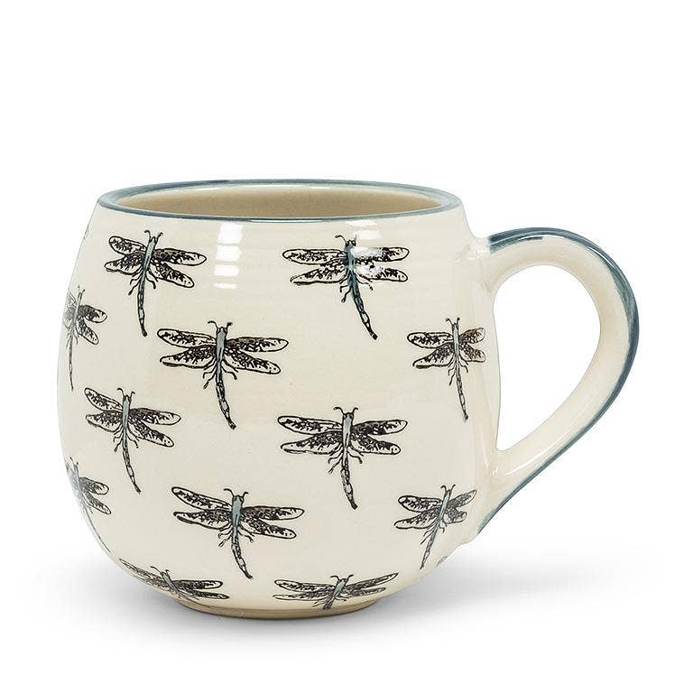 Allover Insect Ball Mug-5"L(16oz): Yellow