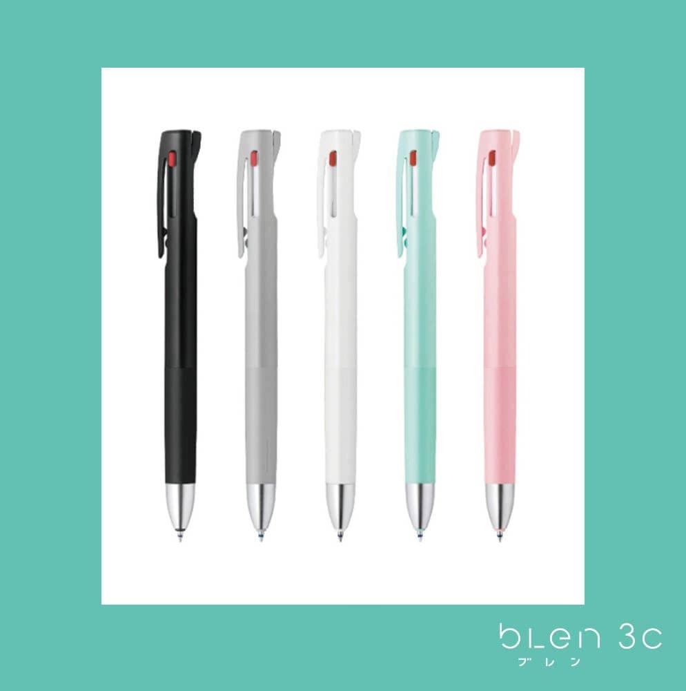 ZEBRA 3COLORS BALLPOINT PEN BLEN 3C: BLACK / 0.7mm