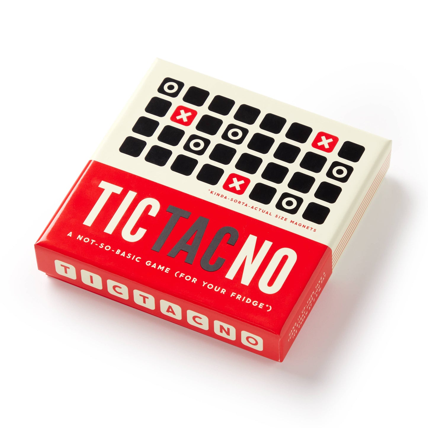 Tic Tac No Magnetic Fridge Game