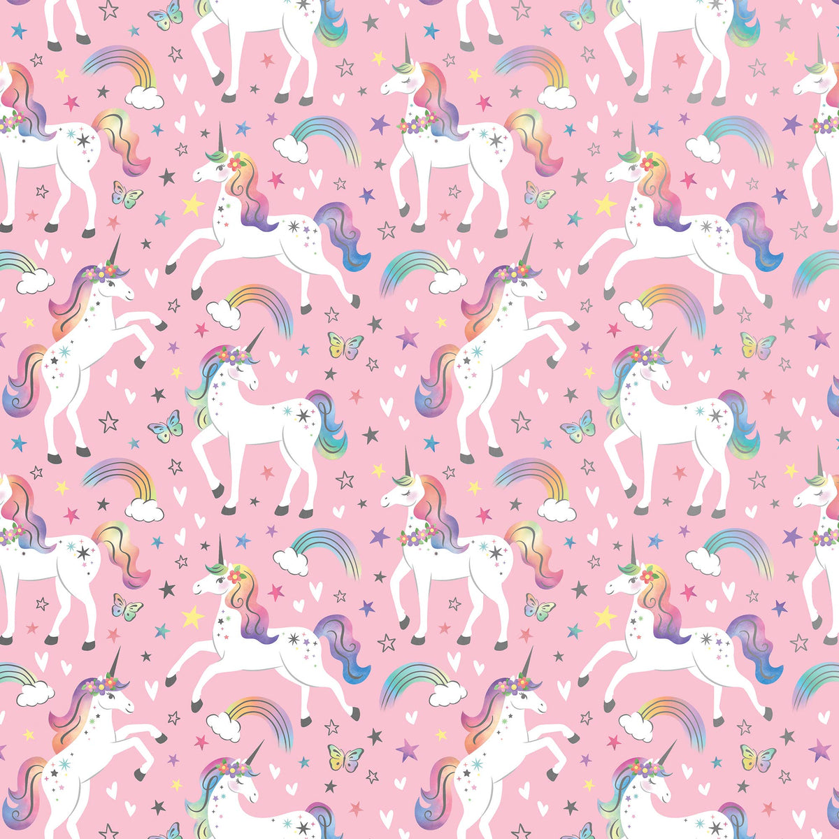 Rainbow Unicorn - Gift Wrap Rolls