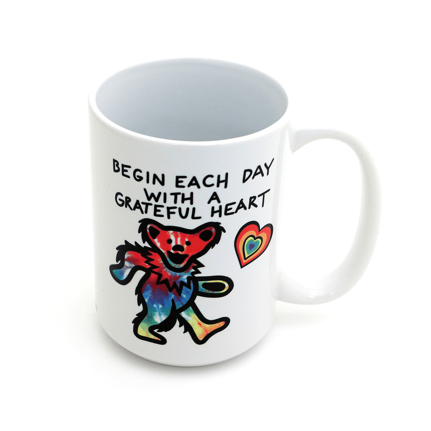Grateful Dead Grateful Heart 15 oz Mug