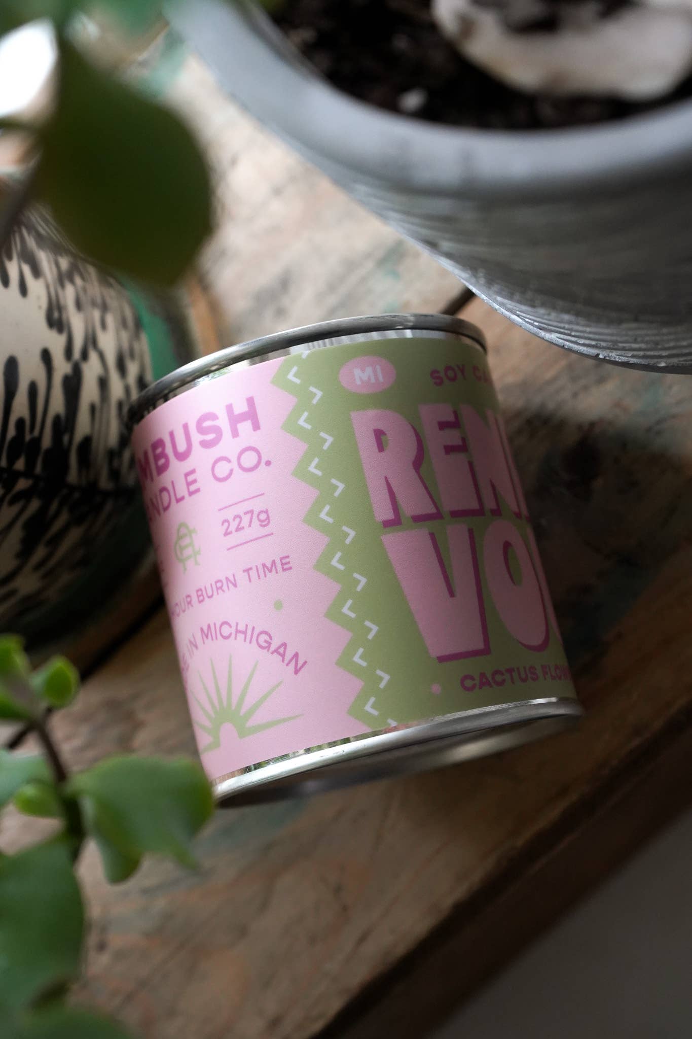 Rendezvous | Cactus Flower + Jade 8oz Soy Candle