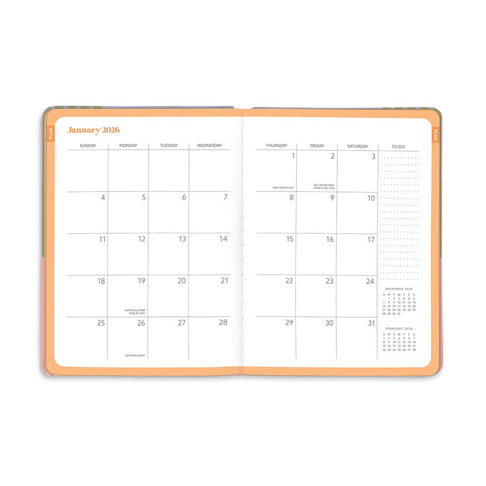 2026 Color Block Good Day Planner