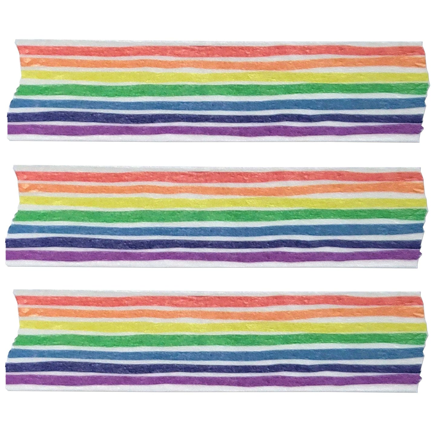 Rainbow Organic Stripe Washi Tape
