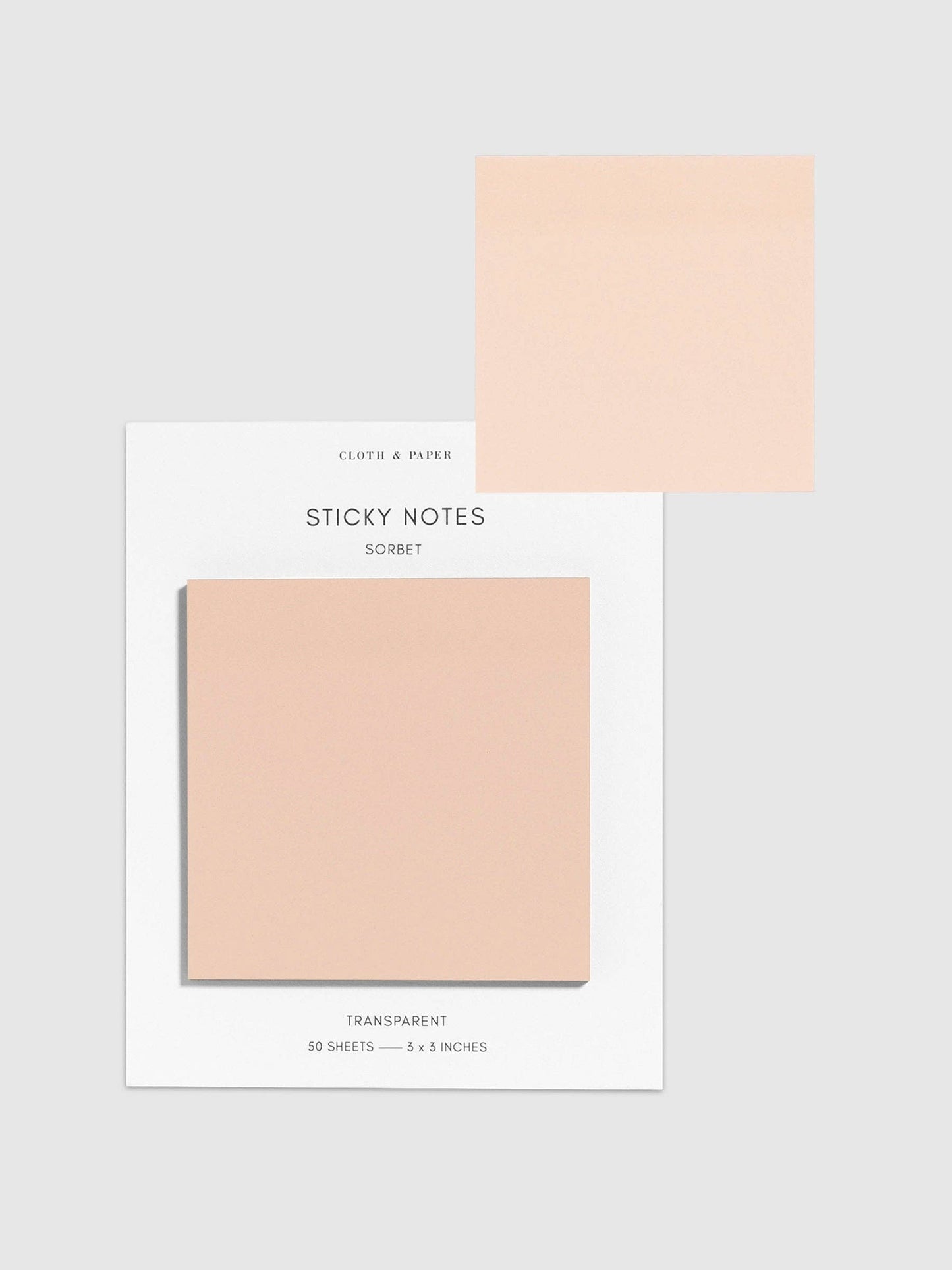 Transparent Sticky Notes: Aspen