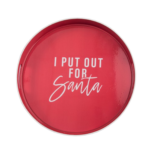 I Put Out For Santa Serving Tray