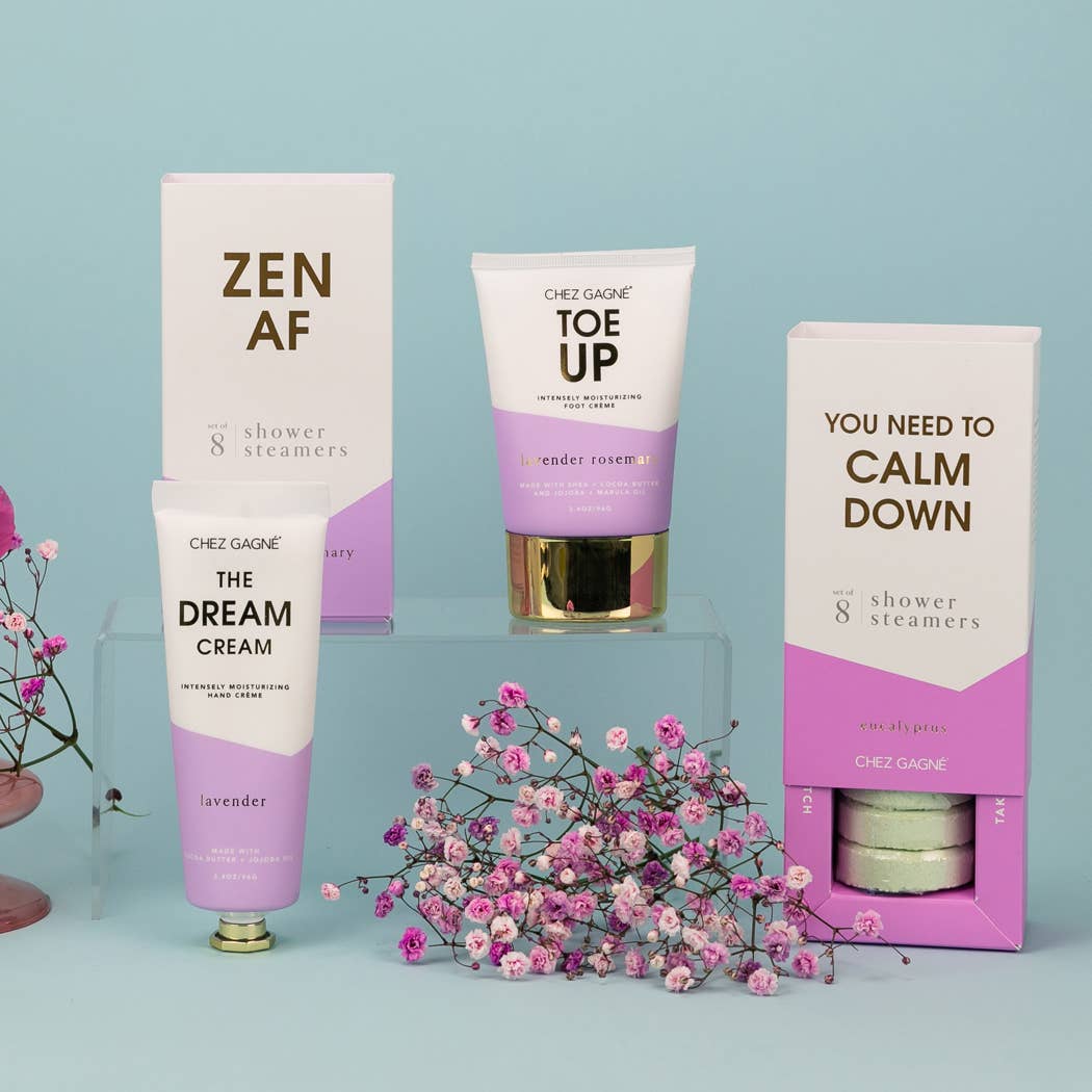 Zen AF - Aromatherapy Shower Steamers - Lavender - Set of 8