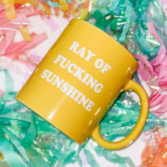 Ray of Sunshine Ceramic Mug, Funny Mug