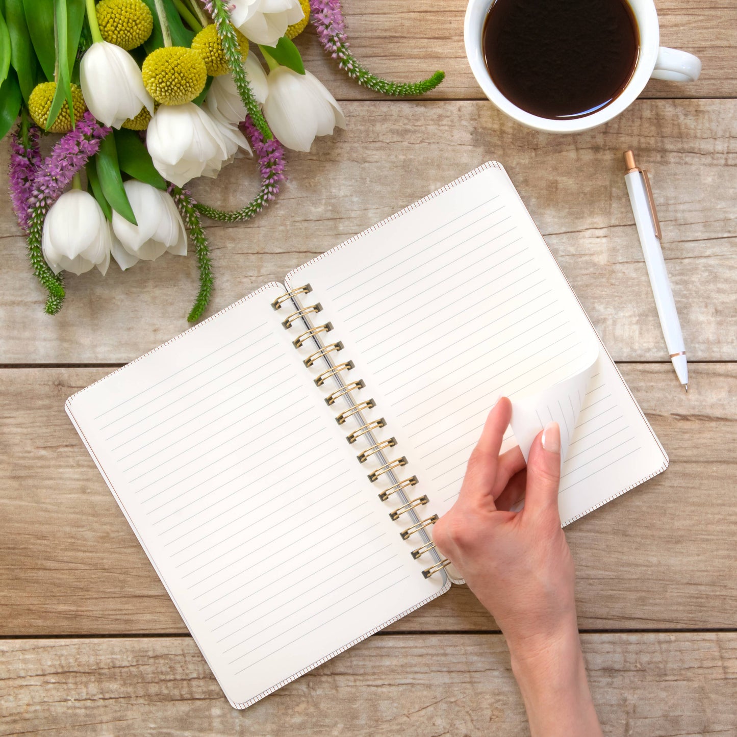 Agatha Notebooks - Organized Chaos (Cinnamon Brown)