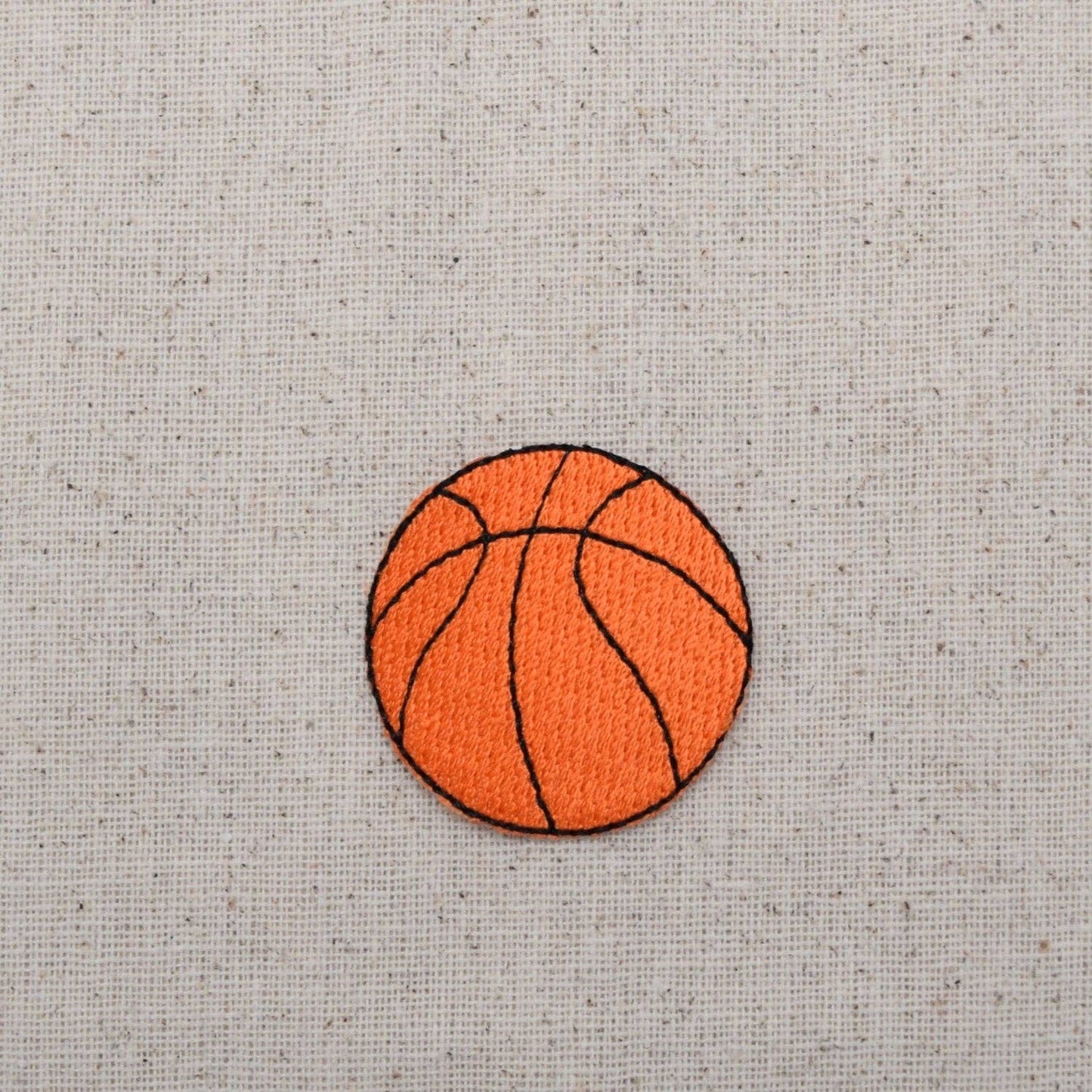 Basketball - 1.5" - Embroidered Iron on Patch