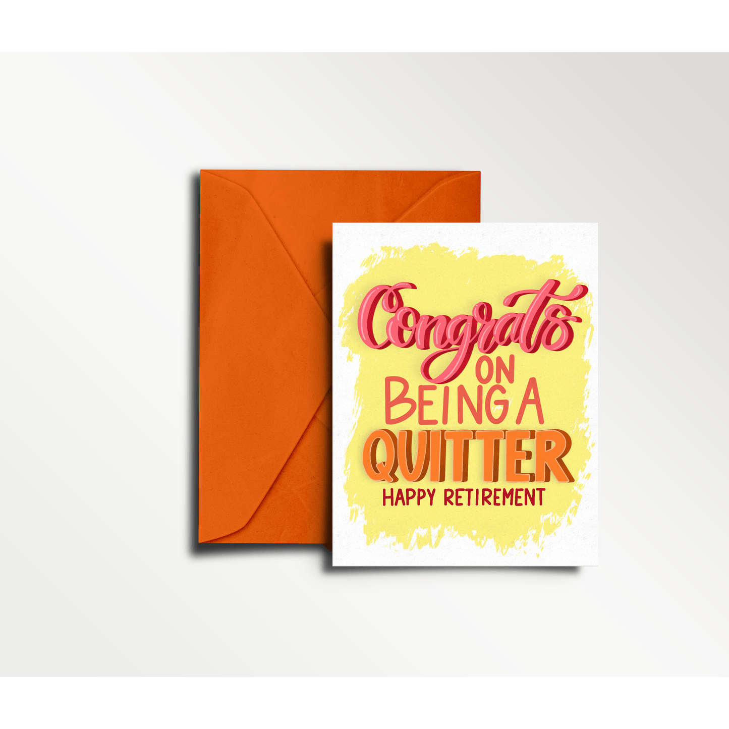 Congrats on Being a Quitter Card