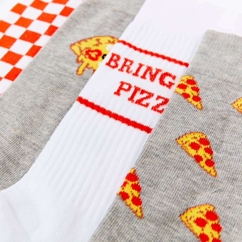 Unisex Pizza Socks Gift Set