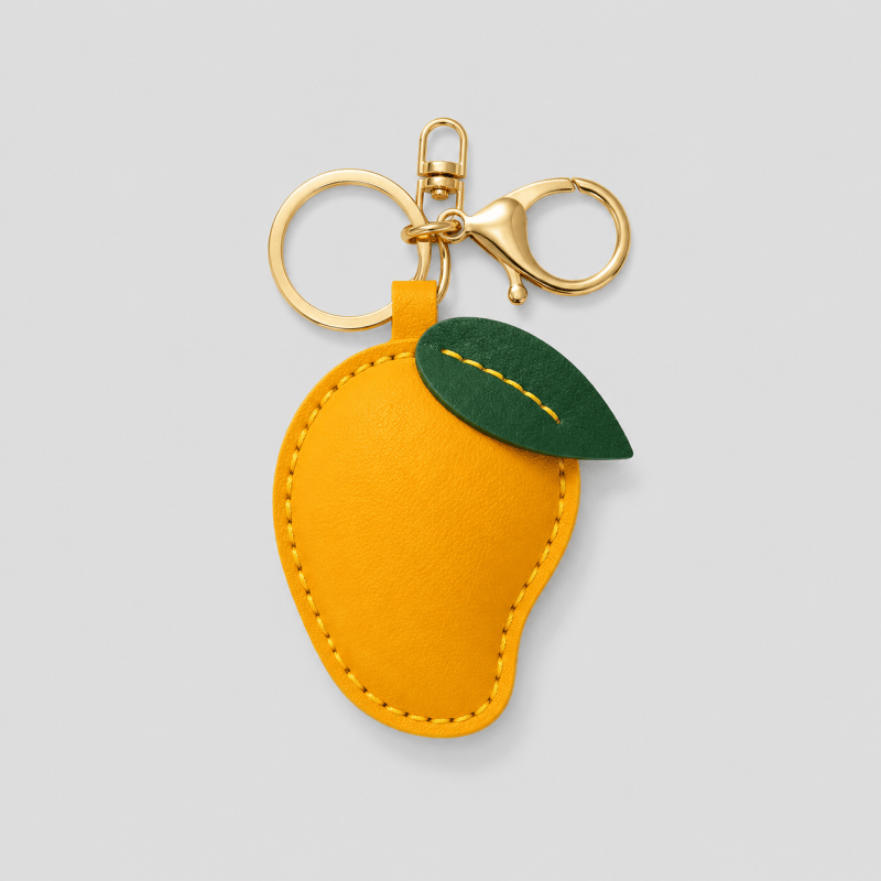 Creative Handmade Fruit Keychain: Red / One Size