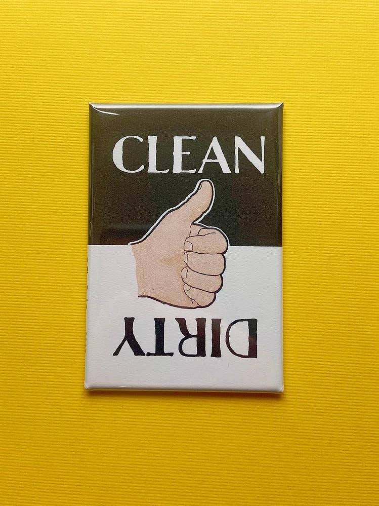 “Thumbs Up/Down” Dirty/Clean Dishwasher Magnet