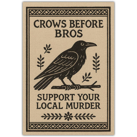 Crows Before Bros Sticker: Default