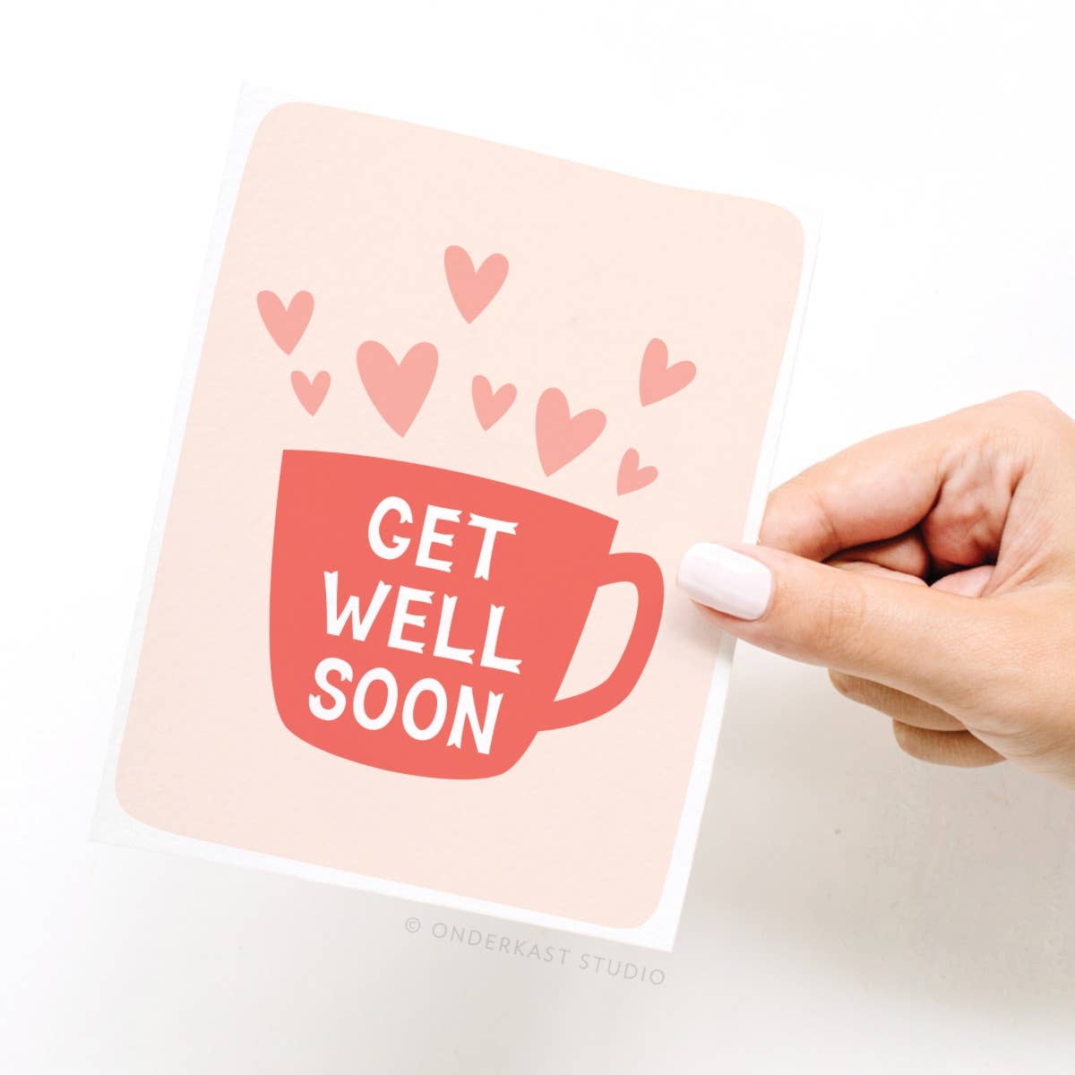 Get Well Soon Tea Mug Greeting Card