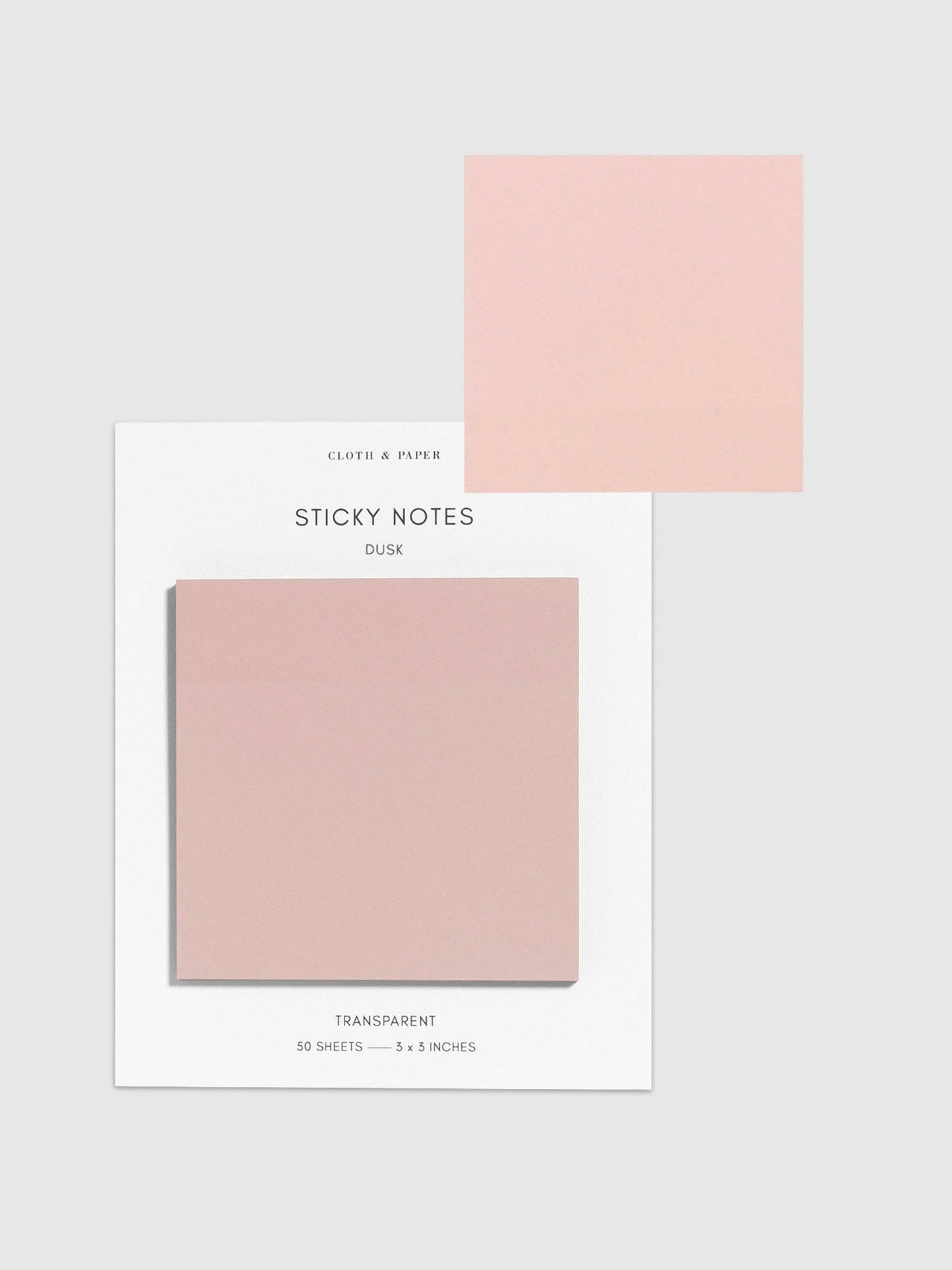 Transparent Sticky Notes: Cotton