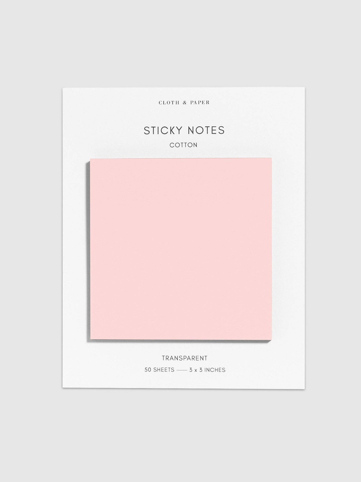 Transparent Sticky Notes: Aspen