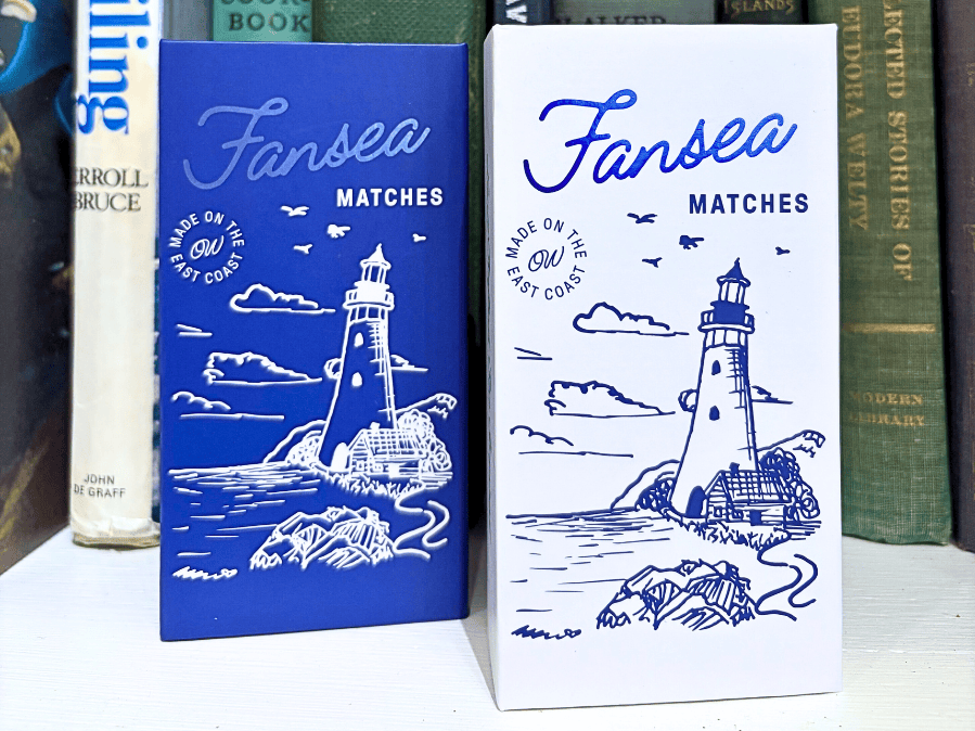 Fansea Matches | White Keepsake Matchbox