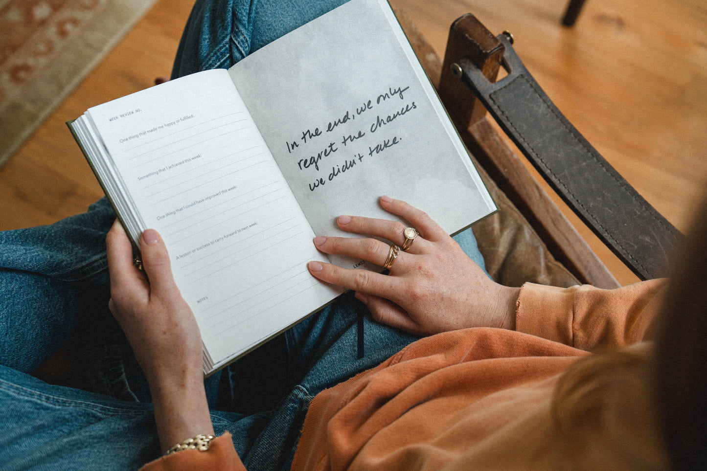 The Good Day Journal | Mindfulness & Gratitude Journal : Moss Green