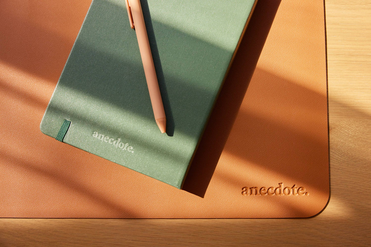 A5 Hardcover Journal | Lined or Dotted Notebook | 11 Colors : Evergreen / Dotted