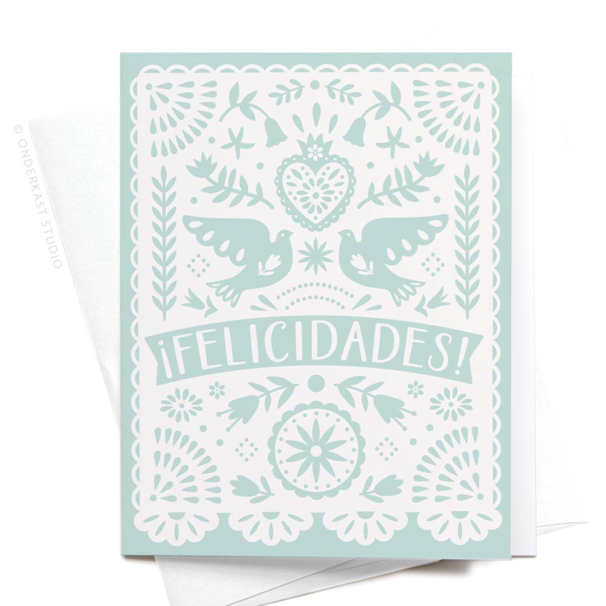 Felicidades Papel Picado Greeting Card