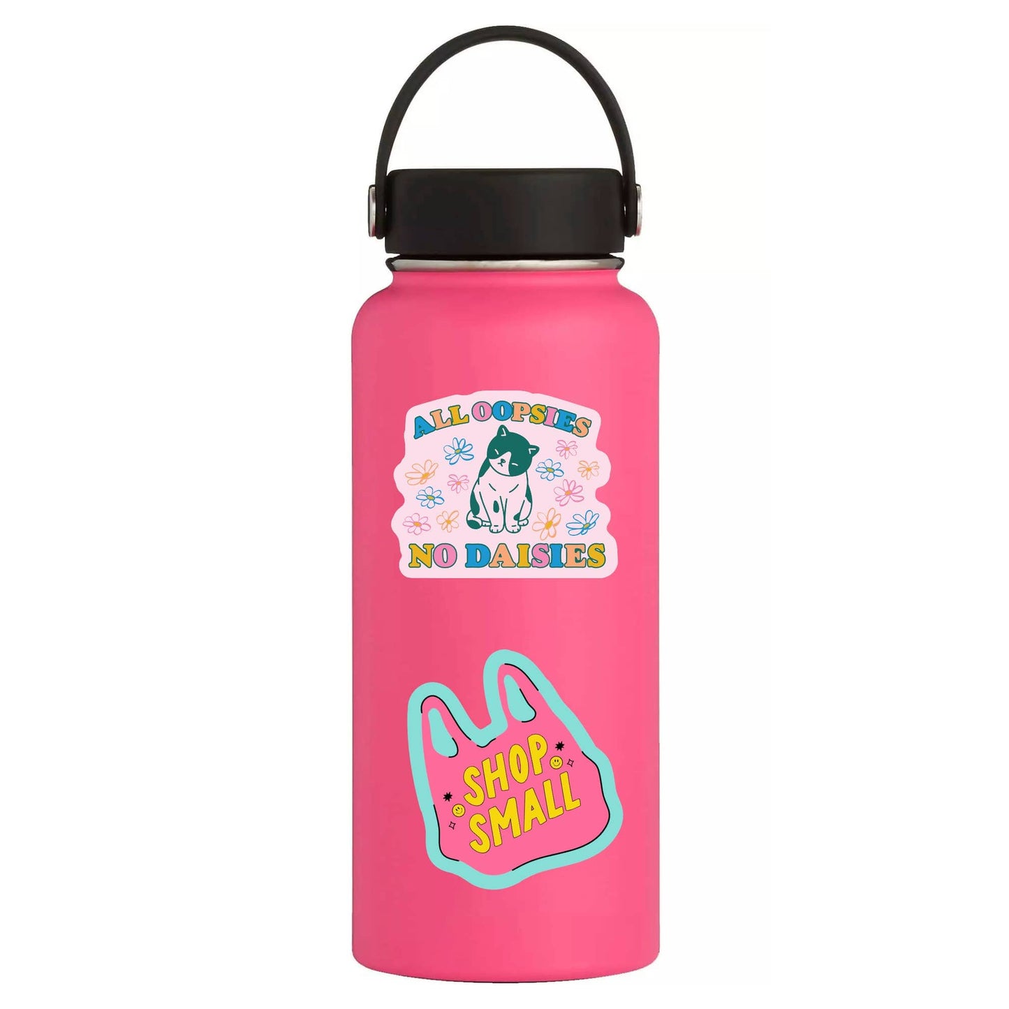 All Oopsies No Daisies Cat Sticker