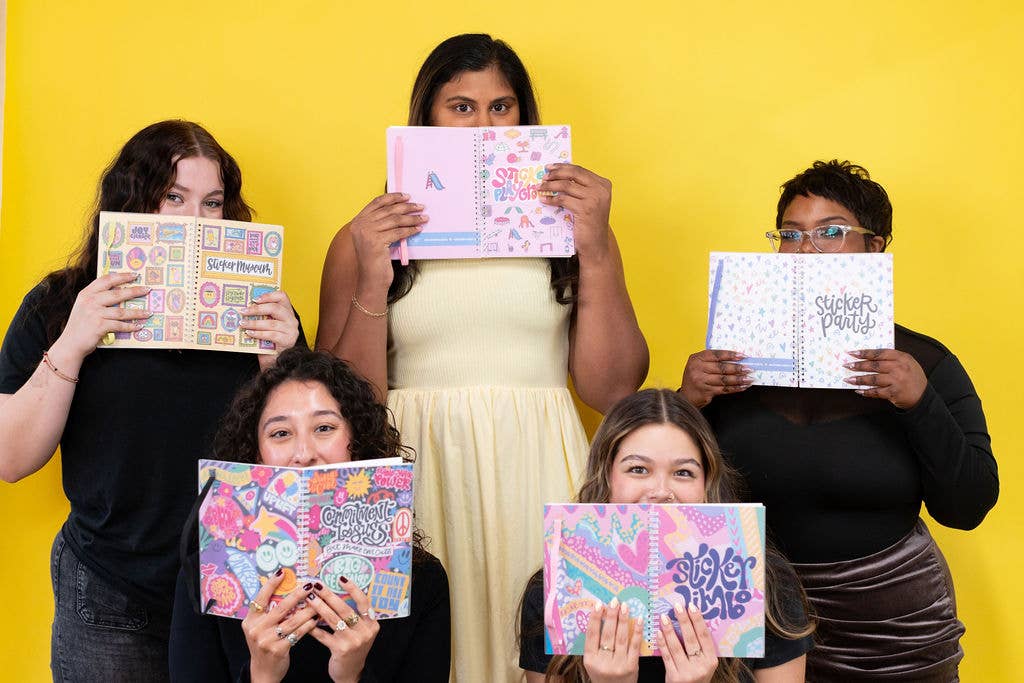 Commitment Issues – Colorful Reusable Sticker Book