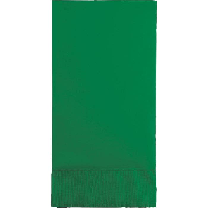 Emerald Green 3 Ply Guest Towels, 16/Pkg