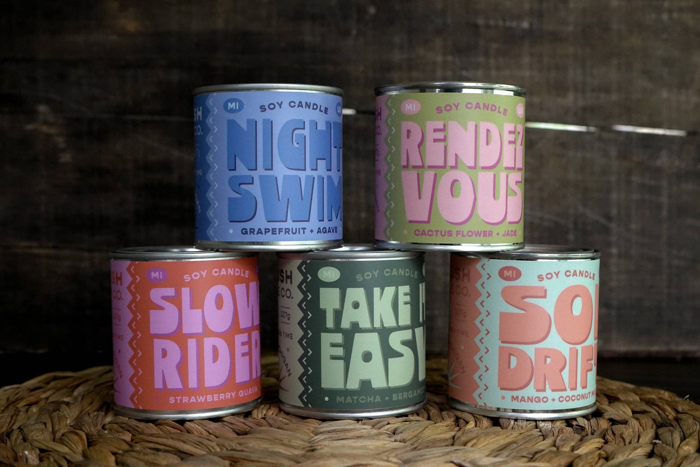 Rendezvous | Cactus Flower + Jade 8oz Soy Candle