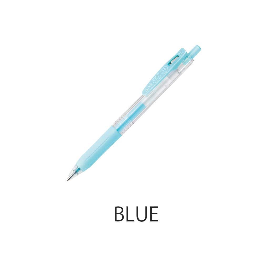 【JAPANESE STATIONERY】ZEBRA SARASA CLIP GELPEN MILK COLOR PEG: Purple