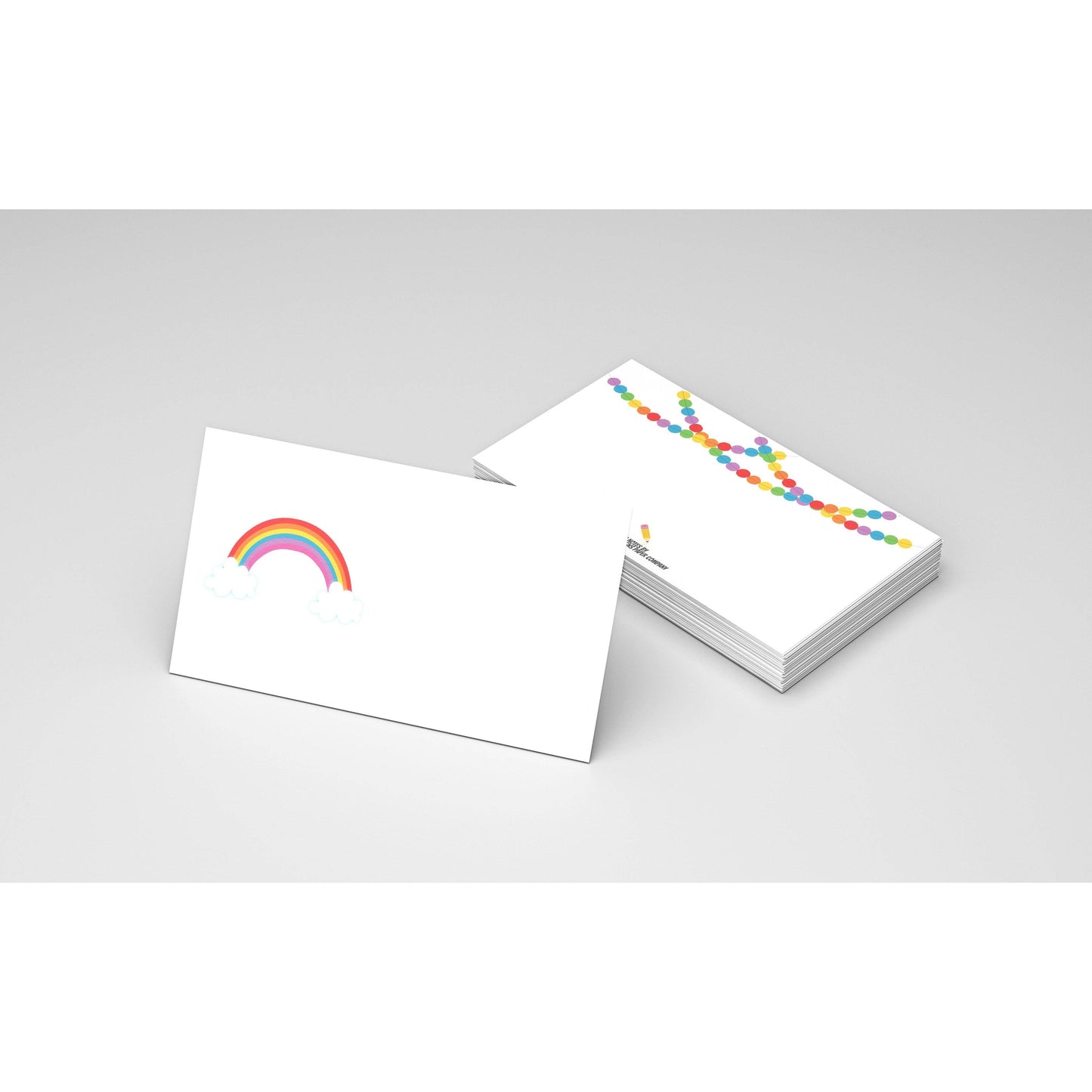 Rainbow Mini Notes (little notes, tiny notes, lunch box notes)