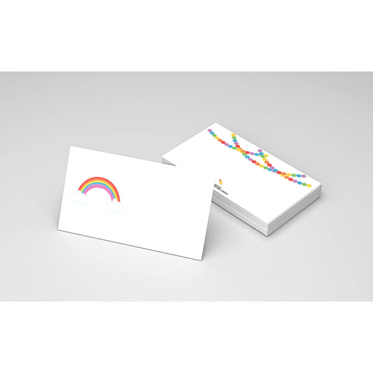 Rainbow Mini Notes (little notes, tiny notes, lunch box notes)