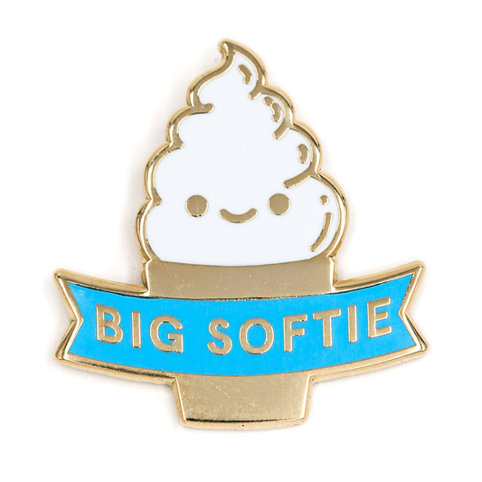 Big Softie Enamel Pin