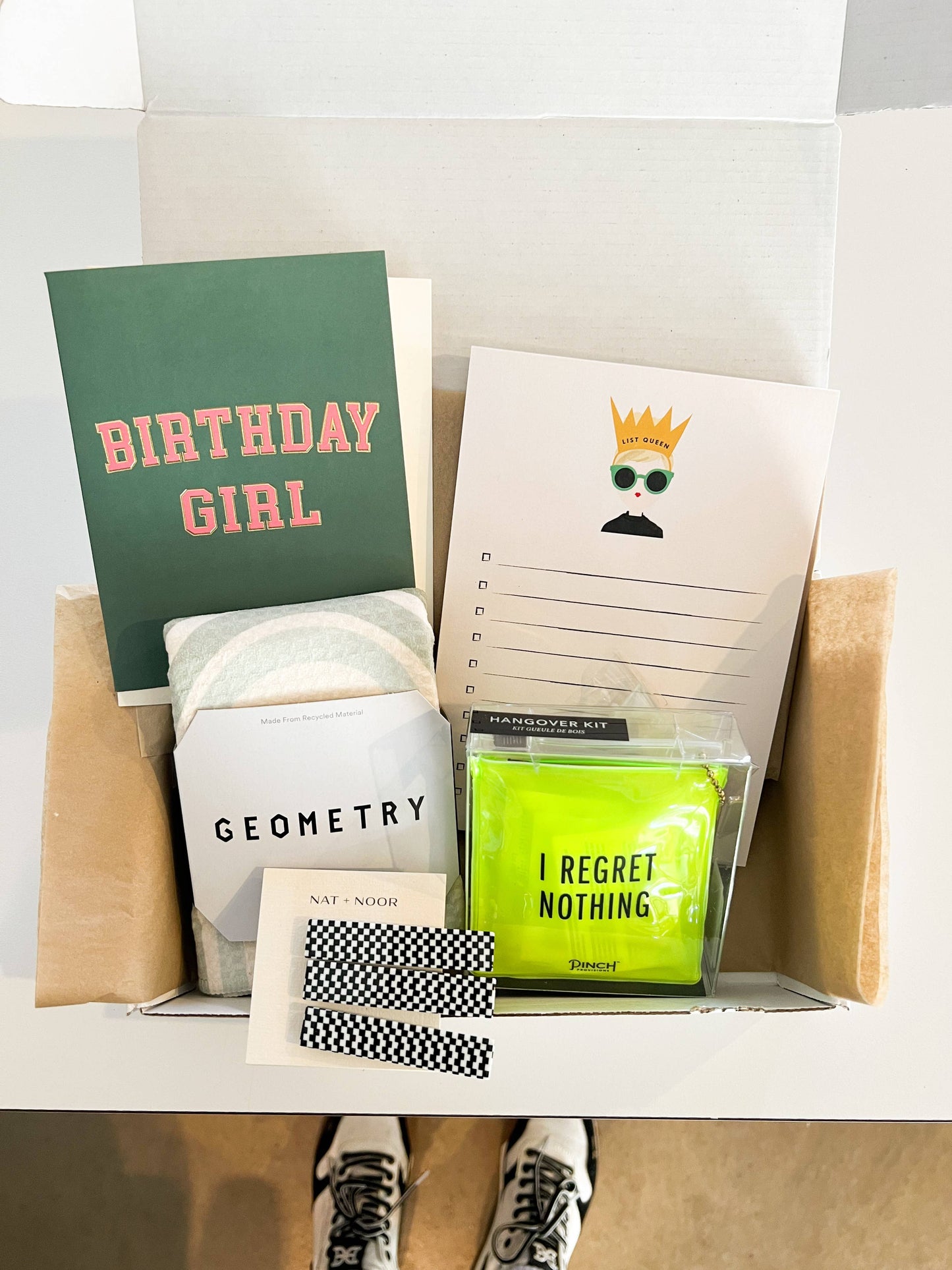 Birthday Girl University Greeting Card