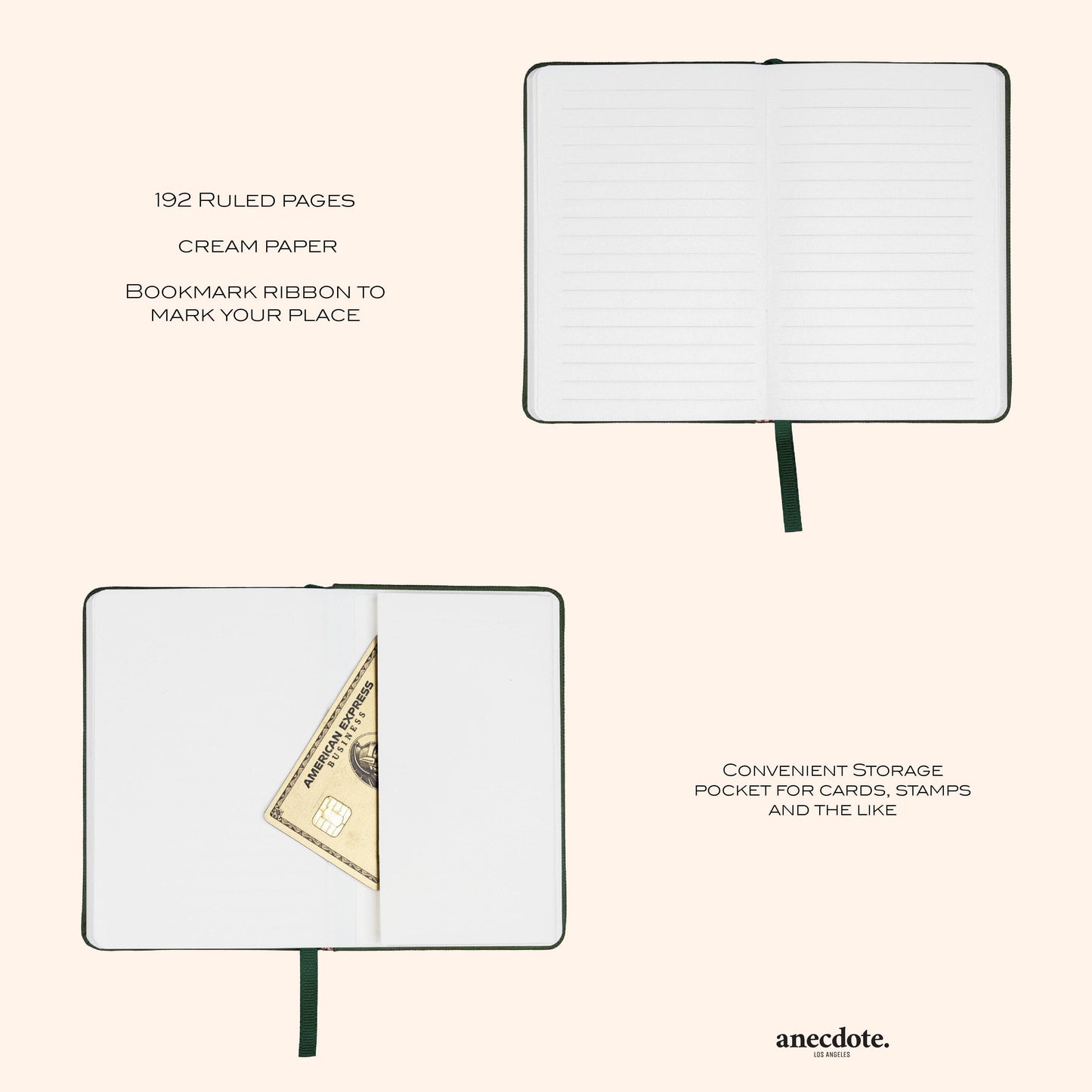 Pocket Notebook | Small Lined Journal | 7 Colors : Dutch Blue