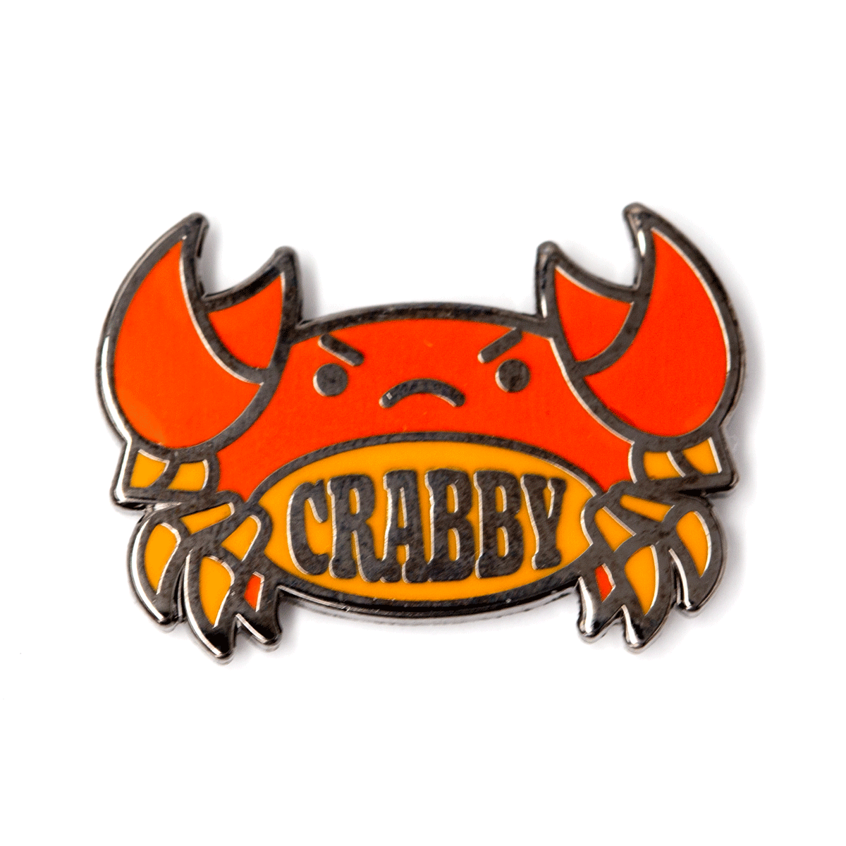 Crabby Enamel Pin