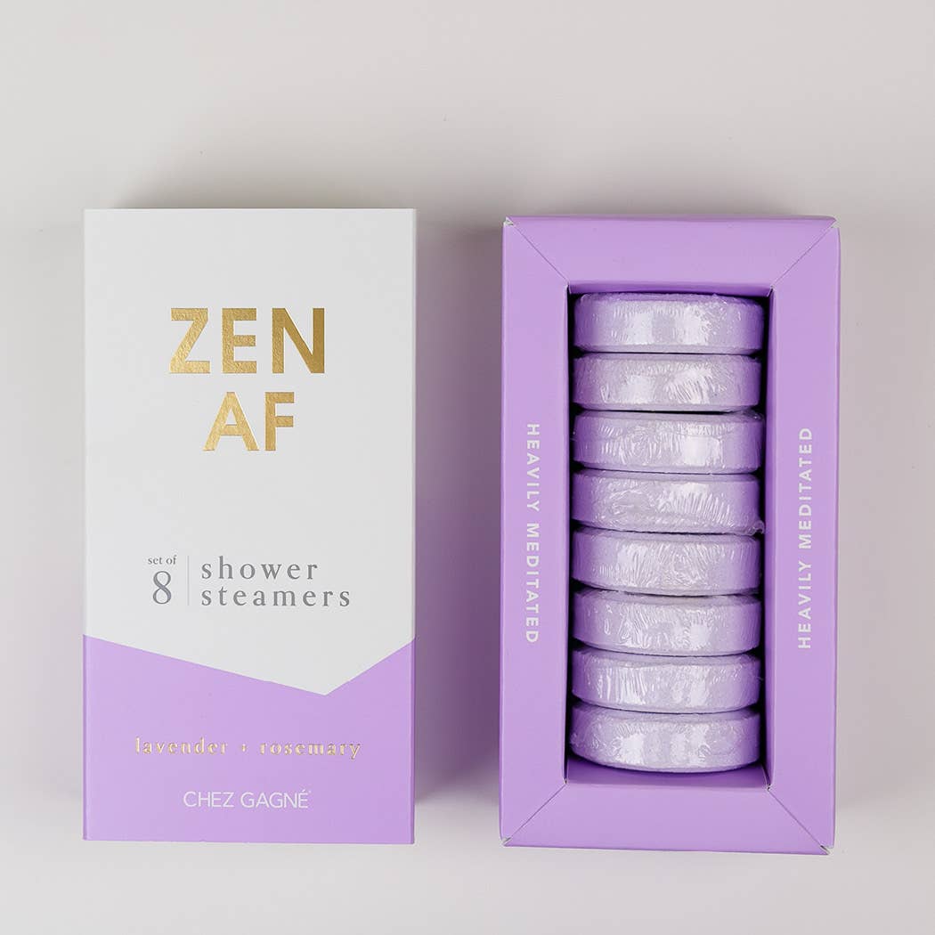Zen AF - Aromatherapy Shower Steamers - Lavender - Set of 8