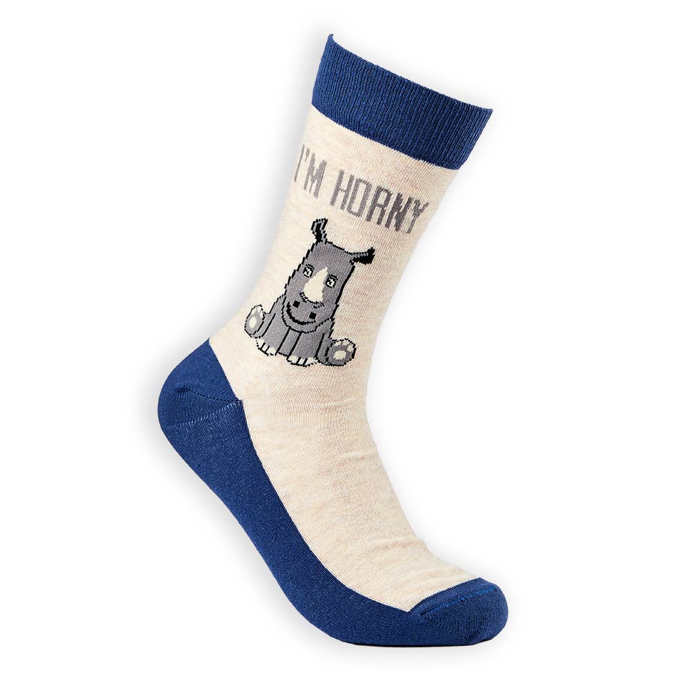 Unisex I'm Horny Socks: 6 - 11