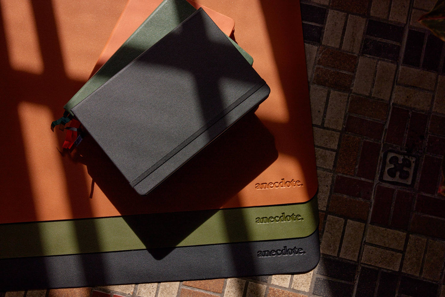 The Daily Planner - Hardcover with Library Buckram Cover: Dutch Blue