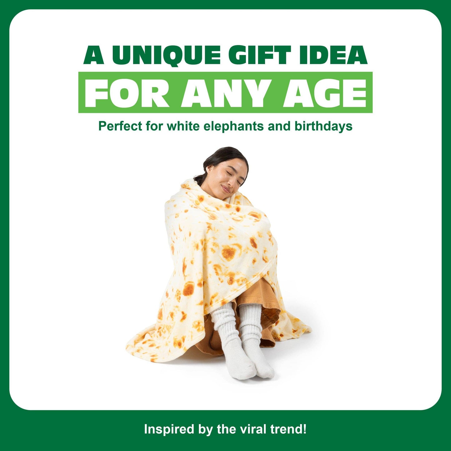 Cozy Concepts Co. Burrito Comfort Blanket 65"