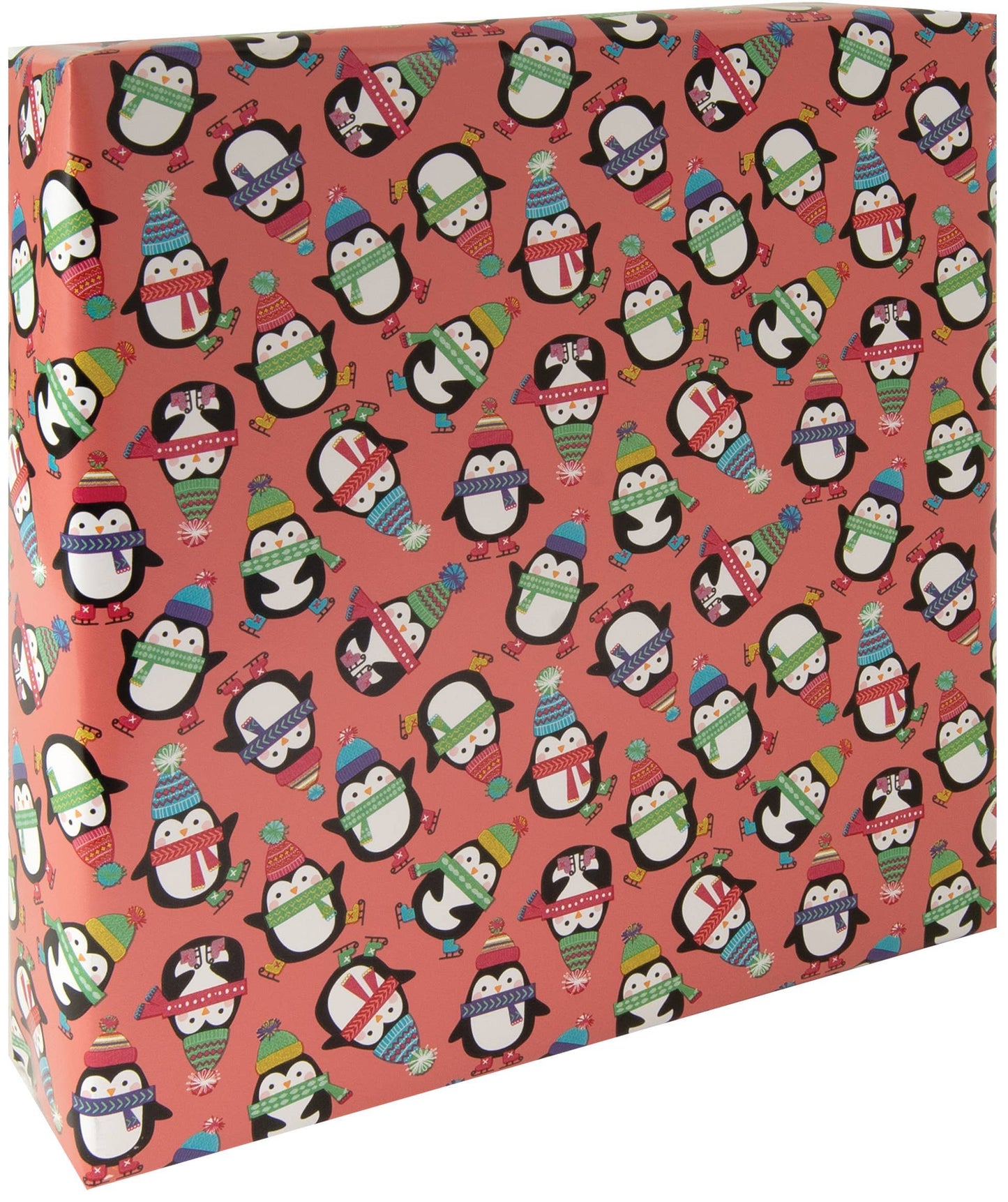 Roly Poly Penguins Wrapping Paper