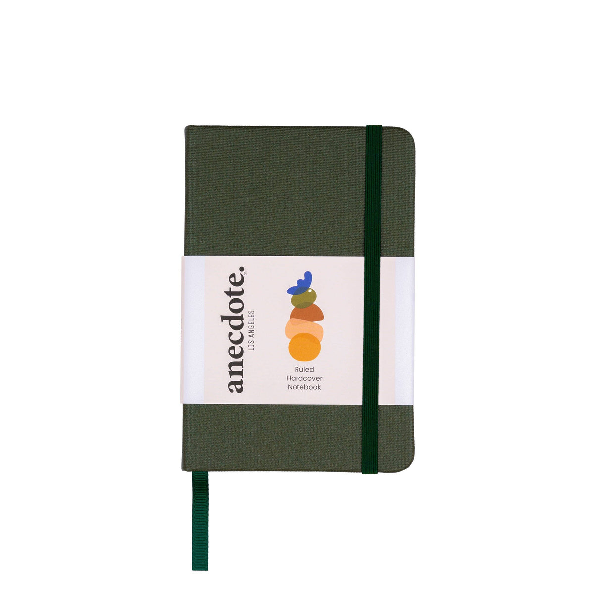 Pocket Notebook | Small Lined Journal | 7 Colors : Evergreen