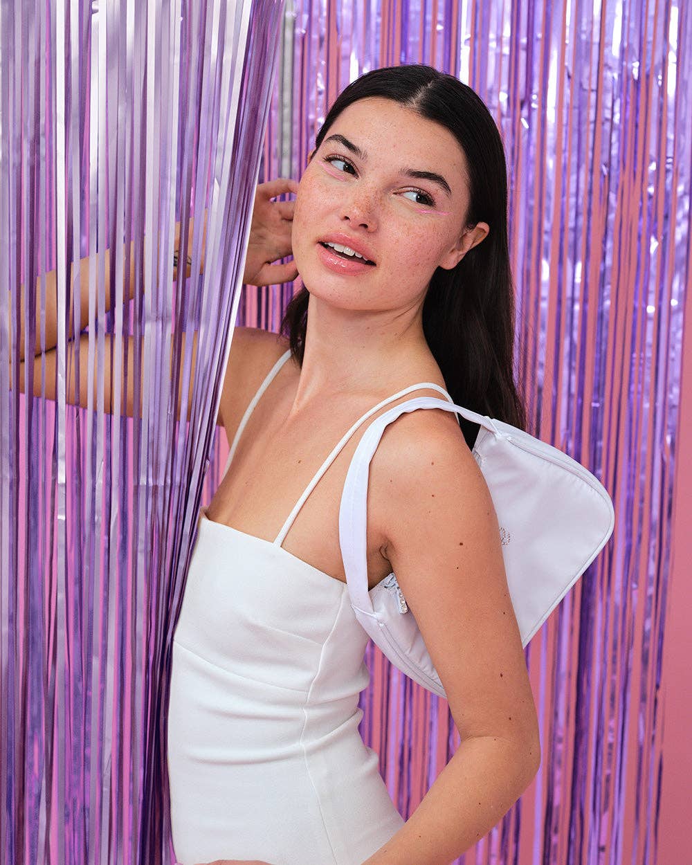 Matte Purple Foil Curtain, Party Decorations, Bday Supplies